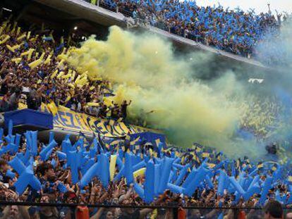 A La Bombonera la gente ha venido a pelear, porque en la Curva de la 12, donde está la barra, se pelea contra un enemigo invisible, y en el resto del estadio se grita y se sufre