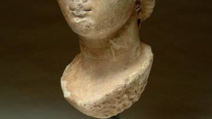 Busto de Agripina, del siglo I d.C.