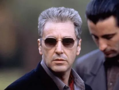 Al Pacino y Andy García, en 'El padrino III'.