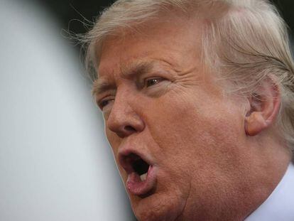 El presidente de EE UU, Donald Trump.