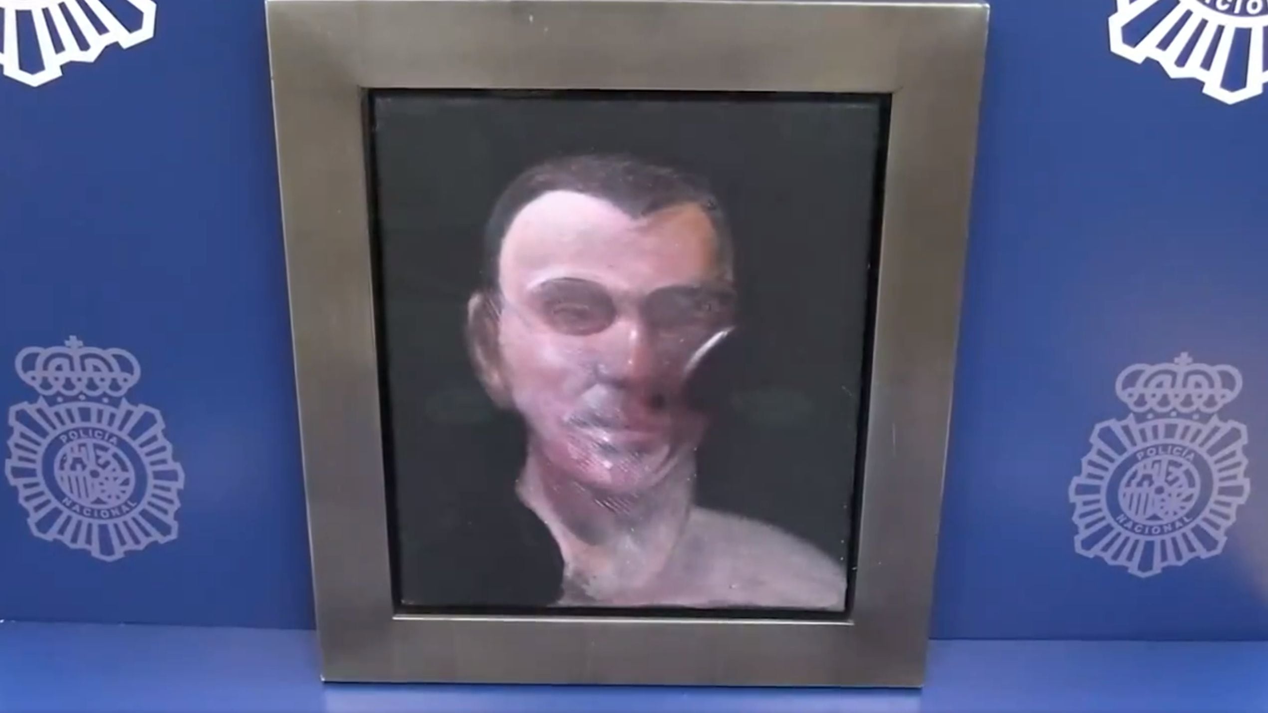 La Policía Nacional recupera un cuadro de Francis Bacon valorado en cinco millones robado en Madrid en 2015