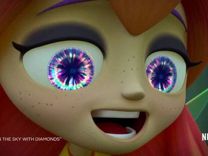 'Lucy in the sky with diamonds' en 'Beat Bugs'.