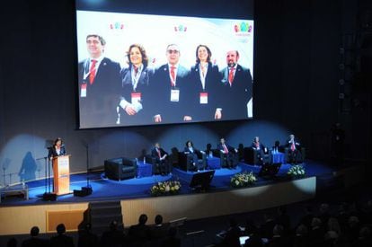 Un momento de la presentación de Madrid 2020.