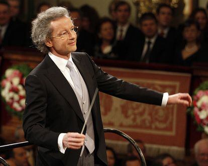 El director austríaco Franz Welser- Möst, hoy dirigiendo a la Filarmónica de Viena en el Concierto de Año Nuevo