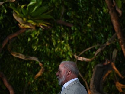 El presidente de Brasil, Luiz Inácio Lula da Silva, participa en las actividades del segundo día de la Cumbre de la Amazonía, en Bélem (Brasil) la semana pasada.