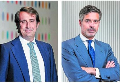 Javier Oficialdegui, de UBS, y Nacho Moreno, de Credit Suisse.