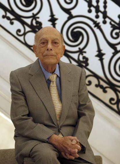 Eulalio Ferrer, en 2008.