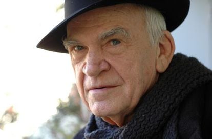 Milan Kundera, en una imagen reciente.