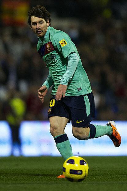 Messi, frente al Hércules.