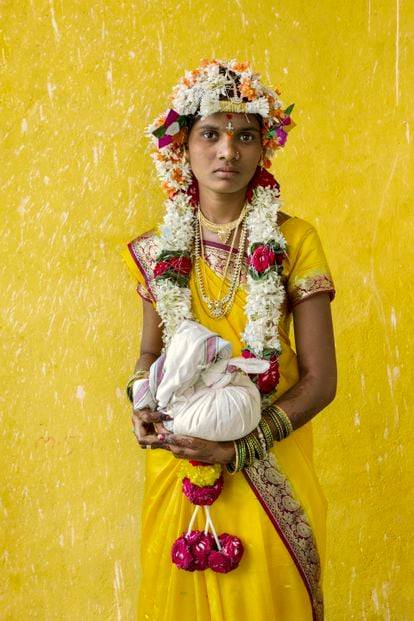 La novia en el templo (India, 2015).