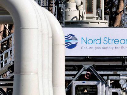 Vista de las instalaciones del gasoducto Nord Stream.