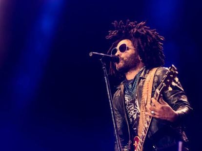 Concierto de Lenny Kravitz, dentro del festival O Son Do Camiño celebrado en Santiago.
 