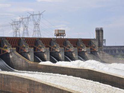 La planta hidroel&eacute;ctrica de Itaipu, la m&aacute;s grande de Latinoam&eacute;rica.