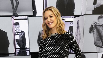 Marta Ortega Pérez, en la presentación en Londres el 15 de septiembre de la colección que Steven Meisel ha creado para Zara.