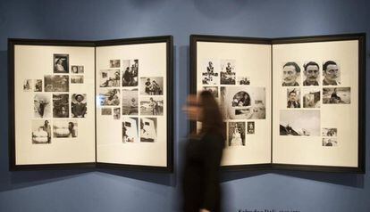 Una cuarentena de fotografías de Ricard Sans de Dalí y Gala, tal y como se exponen en el castillo de Púbol.