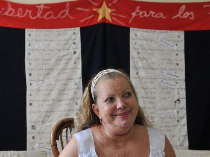 Laura Pollán, líder de las Damas de Blanco, en una fotografía de archivo.