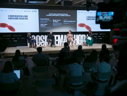 Imagen de unos de los debates celebrados durante el foro Ecosistema Ahora, organizado por EL PAÍS los días 7 y 8 de julio en Madrid.
