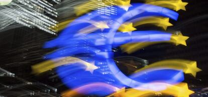 El símbolo del Euro.