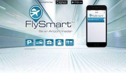 Imagen de la aplicación FlySmart.