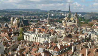 Vista de la ciutat de Dijon.