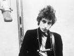 Bob Dylan Holding Bass Guitar