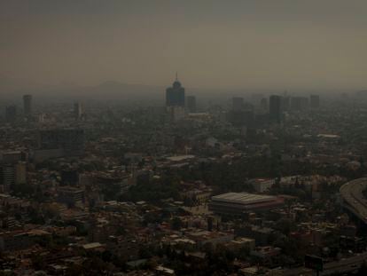 Vista de la Ciudad de México este lunes.
