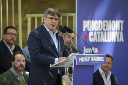 El Constitucional avala que Puigdemont puede presentarse a las elecciones catalanas