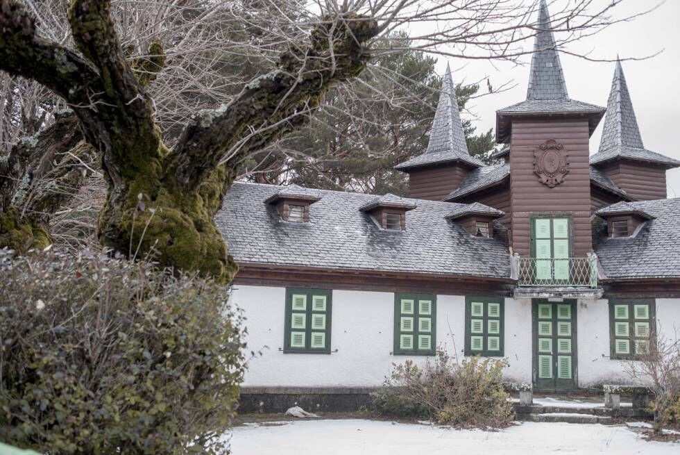 La casa conocida como Tres Torres, construida en 1945.