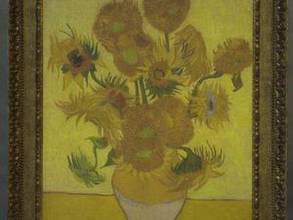'Los girasoles' (1889), uno de los cuadros de Van Gogh que se reproducen en 3D.