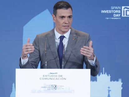 El presidente del Gobierno, Pedro Sánchez.