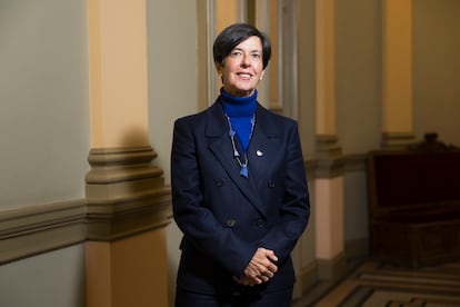 DVD 1186 (07/11/23) Lola Castro, Directora Regional de WFP para América Latina y el Caribe, fotografiada en Casa de América, Madrid ©  Claudio Alvarez
