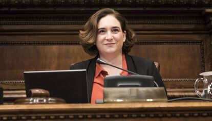 L'alcaldessa de Barcelona, Ada Colau, en una imatge d'arxiu.