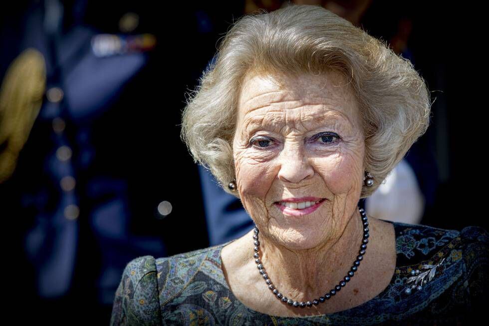 La princesa Beatriz de Holanda en unas charlas en Zeist, en los Países Bajos, el 24 de mayo de 2019.