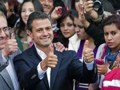 El presidente electo Enrique Pe&ntilde;a Nieto.