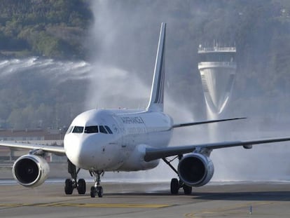 Un avión de Airbus operado por Air France.