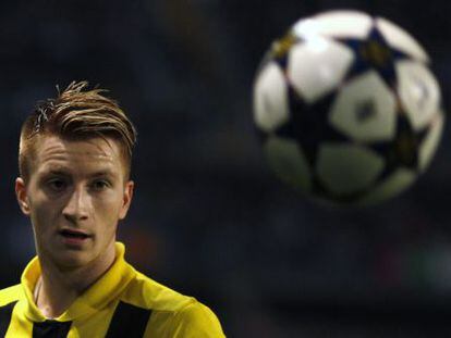 Reus, en la Champions contra el M&aacute;laga.