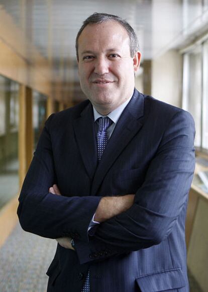 Jesús Terciado, presidente de CEPYME en la sede de EL PAÍS (ARCHIVO)