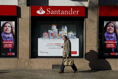Oficina del Santander en Barcelona