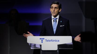 El presidente de Telefónica, Jose Maria Alvarez-Pallete.