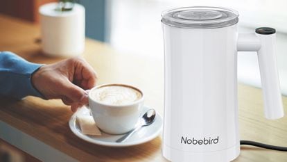 Tamaño mini y eléctrico: el espumador de leche para degustar el café con  1.500 valoraciones en , Escaparate: compras y ofertas
