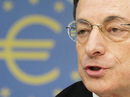 El presidente del Banco Central Europeo (BCE), Mario Draghi. 