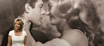 Aguirre, en la exposición Los años de la Dolce Vita.