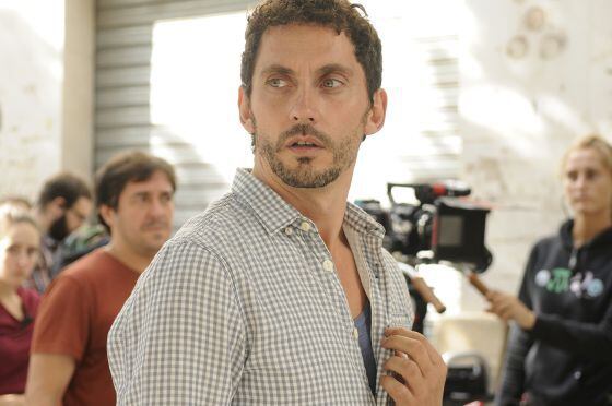 Paco León, durante el rodaje de 'Carmina y amén'.
