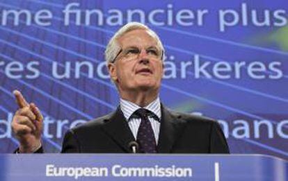 El comisario europeo del Mercado Interior y Servicios Financieros, Michel Barnier. EFE/Archivo