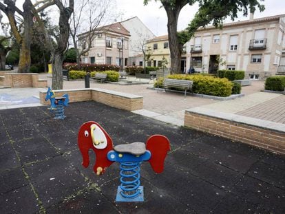 Plaza del Arenal, en Batres, al sur de la Comunidad de Madrid.