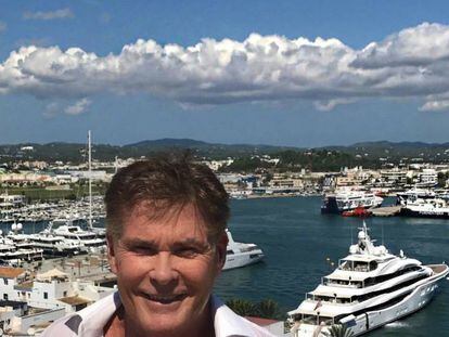 Esta es la foto de David Hasselhoff sudando en Ibiza que eliminó horas después de publicarla