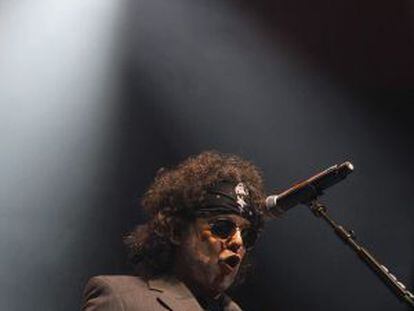 El cantante y compositor argentino Andrés Calamaro.