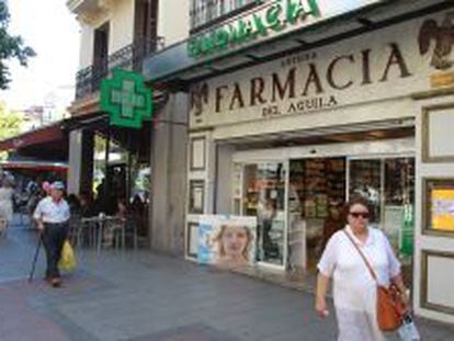 Oficina de farmacia en el centro de Madrid