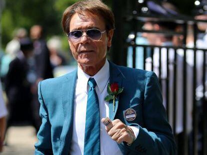 Cliff Richard, en el campeonato de Wimbledon.