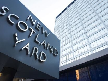 La sede en el centro de Londres de Scotland Yard, que ha reabierto el caso de una red de pederastia de hace 30 a&ntilde;os